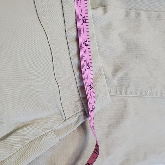Lands End Womens 12 P khaki pants - Picture 8 of 10